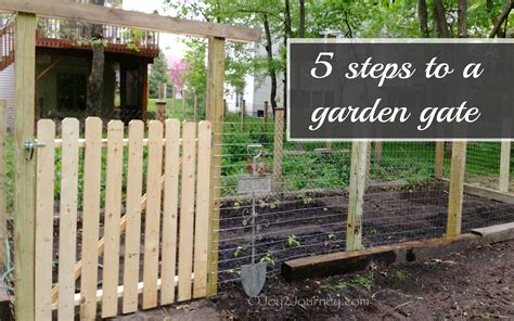 A Garden Gate In 5 Easy Steps Joy 2 Journey