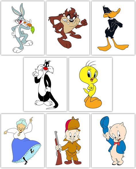 Buy Looney Tunes Cartoon Character Collection Bugs Bunny Taz Daffy