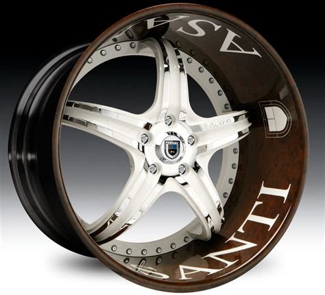 Asanti Elt 144 Wheels With Wood Outer Lip Custom Wheels Cars Wheel