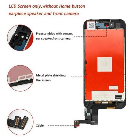Apple Iphone 8 Black Original Quality Lcd Screen Replacement Complete
