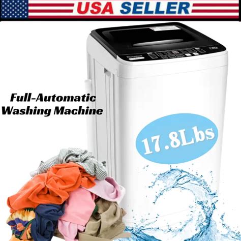 Portable Full Automatic Washing Machine Compact Powerful Washer With