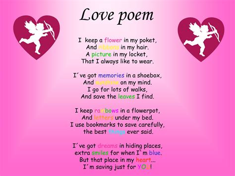 Romantic Love Poems Cute Love Poems Love Poems