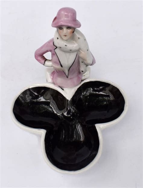 Art Deco Porcelain Trinket Dish German C1930 For Sale At 1stdibs