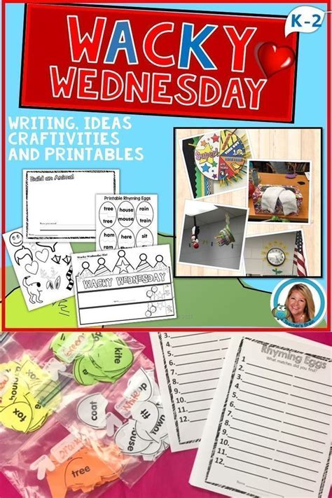 Printable Wacky Wednesday Activities Printable Calendars At A Glance