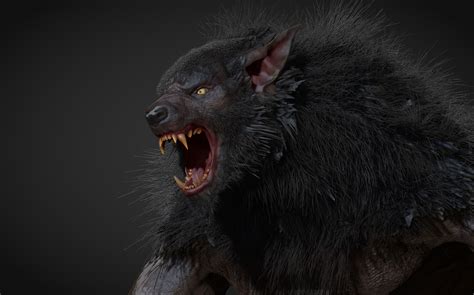 Artstation Personnal Project Werewolf