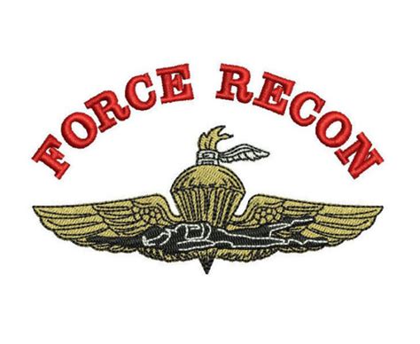 Usmc Force Recon Wings With Diver Marines Embroidered Polo Shirt Ebay