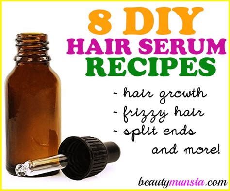 8 Best Diy Hair Serum Recipes For All Hair Types More Homemade And All