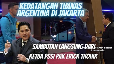 Kedatangan Timnas Argentina Di Jakarta Viral Tiktok YouTube