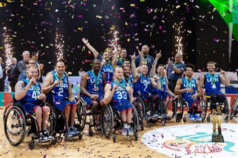 Usa Win Mens Title At Wheelchair Basketball Worlds Netherlands Defend