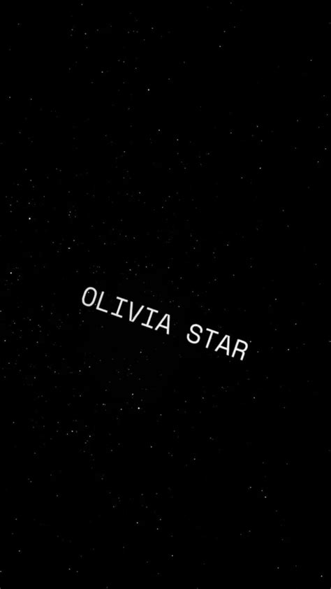 Olivia Star👌🏻 In 2022 Lockscreen Stars Lockscreen Screenshot