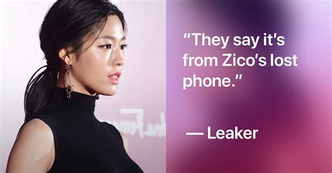 Rumors Spread Zico Lost His Phone After Seolhyun S Fake Nude Picture Goes Viral