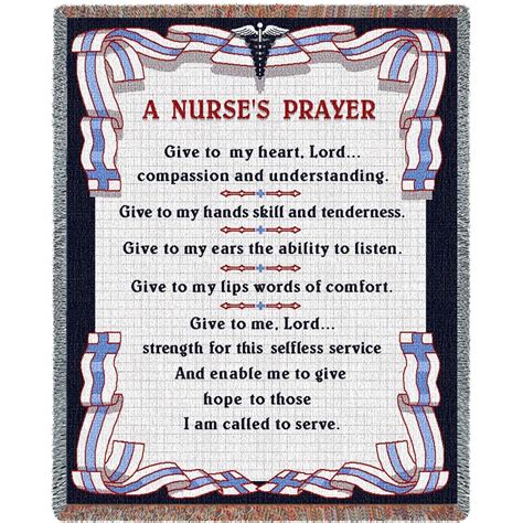 A Nurses Prayer Art Tapestry Throw | Nurses prayer, Nurses week and Nurse life