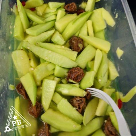 Cara buat cili jeruk tahan lama dan sedap cilijeruk. PENABERKALA: Resepi Jeruk Mangga Asam Boi