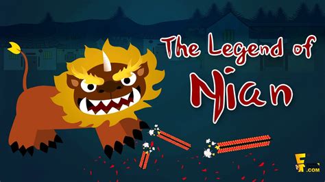 The Legend Of Nian What Is Nian And Chinese New Year Story Animation