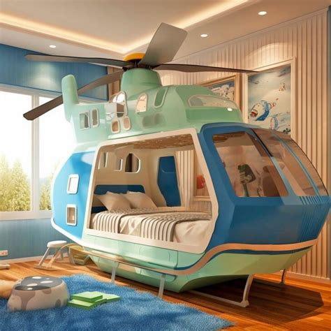 These Helicopter Kids Beds Are Essential For Young Aviators And Future