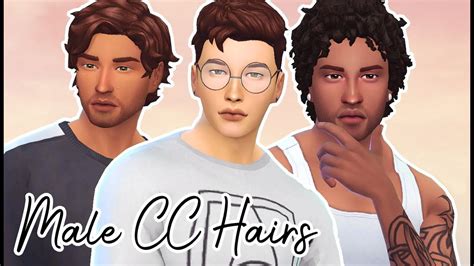 Sims 4 Curly Male Hair Maxis Match Cc Hot Sex Picture
