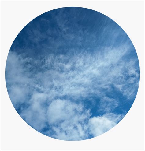 ☁️ Blue Clouds Circle Sky Background Aesthetic Blue Aesthetic