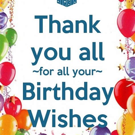 Image Result For Thank You For My Birthday Wishes Birthday Wishes For
