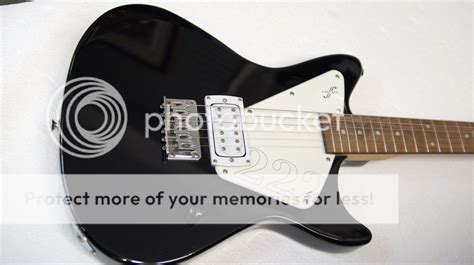 First Act 222 Al4042 Black Guitar Six String Ebay