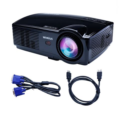 Projector Video Projector Hd 1080p Portable Led 3200 Lumens 1200x800