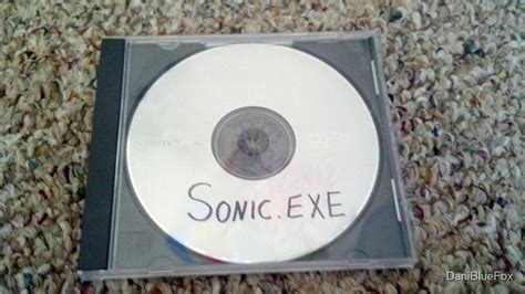 Sonicexe Original Disk Creepypasta By Danibluefox Redbubble