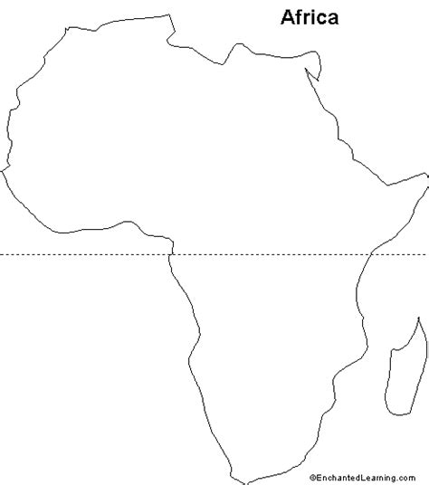 Map Of Africa For Slc Notes For See