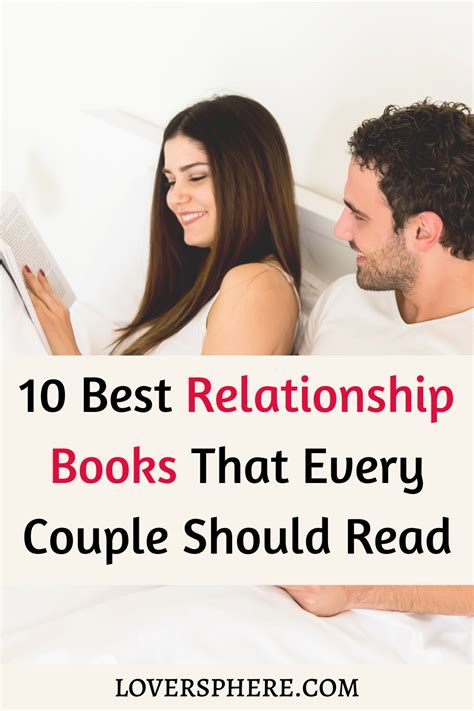 10 Best Relationship Books That Every Couple Should Read Lover Sphere