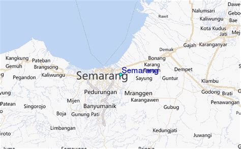 Semarang Tide Station Location Guide