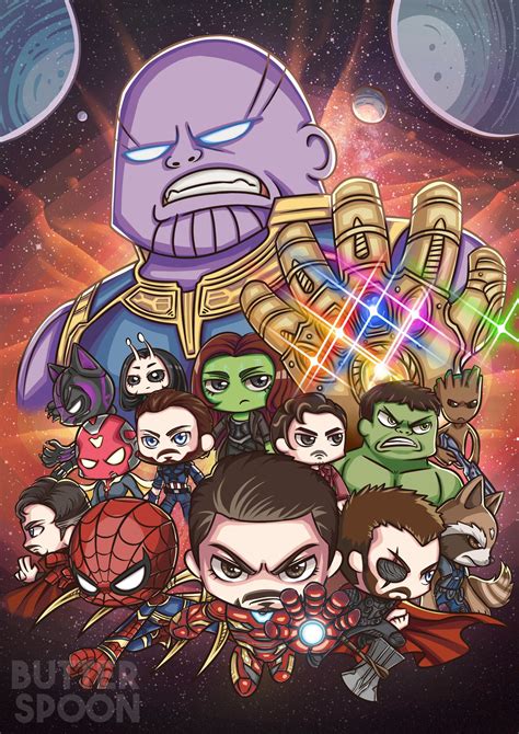 What materials should you use? ButterSpoon on Twitter: "Avenger Infinity War fanart is ...