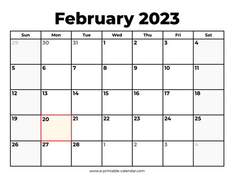 Printable 2023 Pdf Calendar Templates Calendarlabs Calendar Labs 2023
