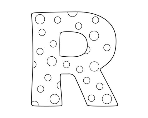 Printable Letter R Coloring Pages Printable Coloring Pages