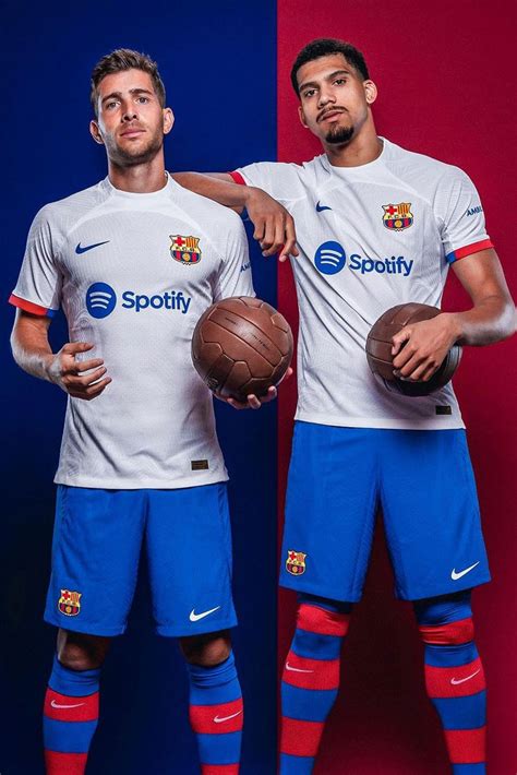 Fc Barcelona And Nike Present 202324 Away Jersey Hypebeast