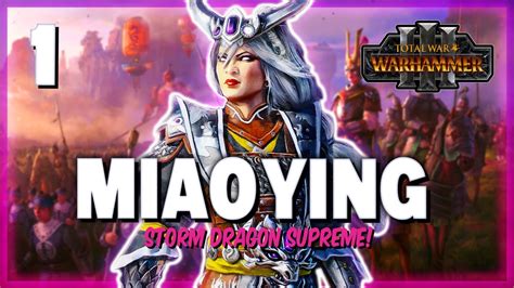 The Celestial Miao Ying Grand Cathay Total War Warhammer 3 Youtube