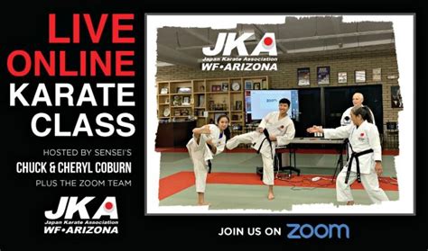 Zoom Karate Classes Archives Jka Karate Of Arizona