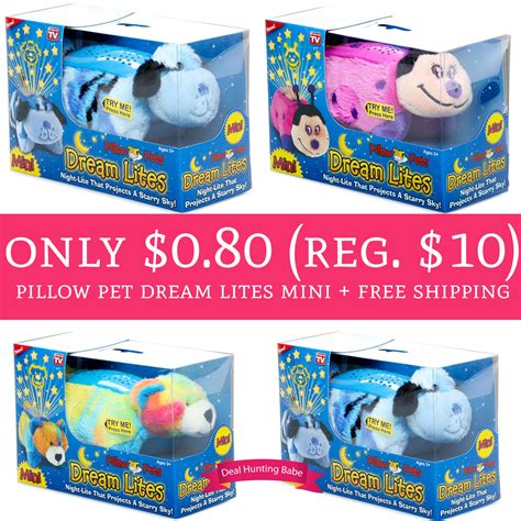 Dream Lites Pillow Pet Mini - DREAMXA