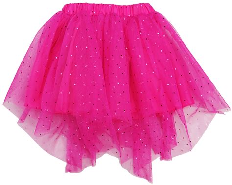 Gold Elastic Pink Tutu Skirt Wenchoice