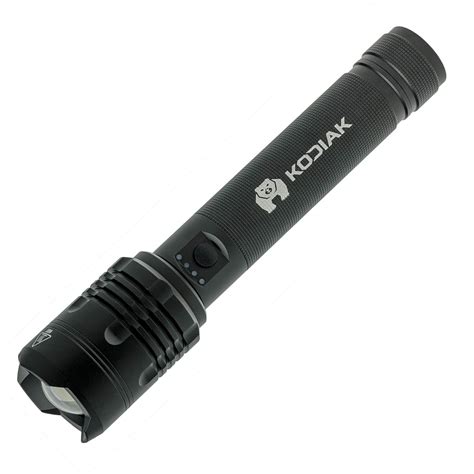 Kodiak® 6000 Lumen Rechargeable Flashlight Litezall