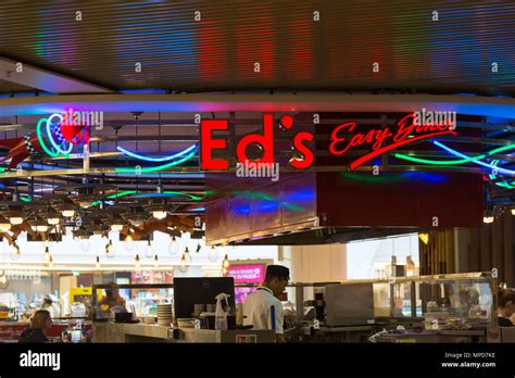 Eds Easy Diner Grand Central Uk Stock Photo Alamy