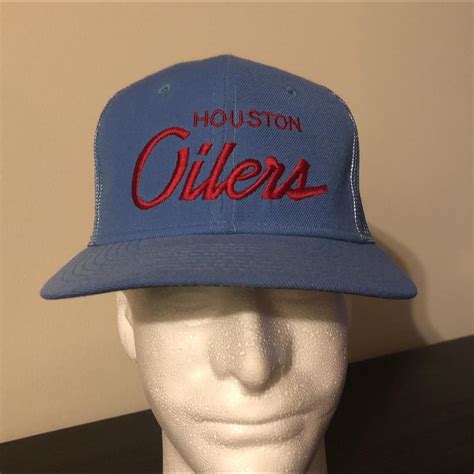 Rare Vintage Houston Oilers Nfl Football Sports Depop