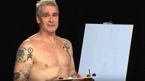 Henry Rollins Paints Shirtless With The Shirtless Painter D3bris