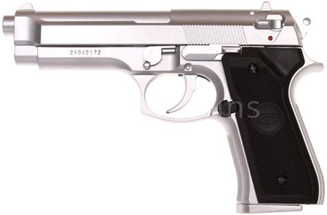 Beretta M92fs Silver Asg Airsoftguns