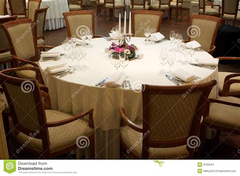 Implementing it takes two steps. Set-out table stock photo. Image of dining, chair, formal ...