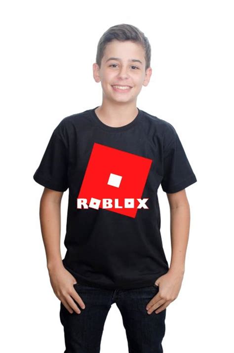 Camiseta Roblox Simbolo Game Infantil No Elo7 Bem Custo Mi Cfc6be