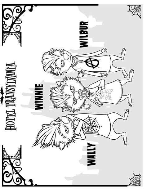 Originality isn't an issue for hotel transylvania 3: Kids-n-fun.com | 22 coloring pages of Hotel Transylvania
