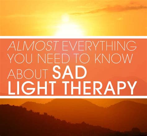 Sad Light Therapy Heliotherapy Reviews