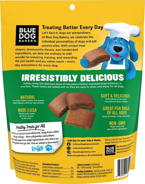 The Perfect T Blue Dog Bakery Softies Peanut Butter Dog Treats 18