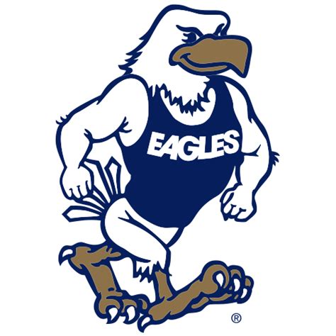 Logo Georgia Southern University Eagles Eagle Man Fanapeel