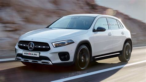 Welche modelle kommen komplett neu? Mercedes GLA (2020): Rendering nimmt neues A-Klasse-SUV vorweg