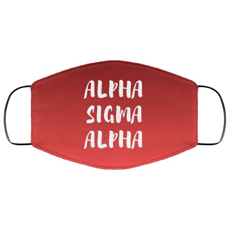 Alpha Sigma Alpha Shade Face Mask — Greeku