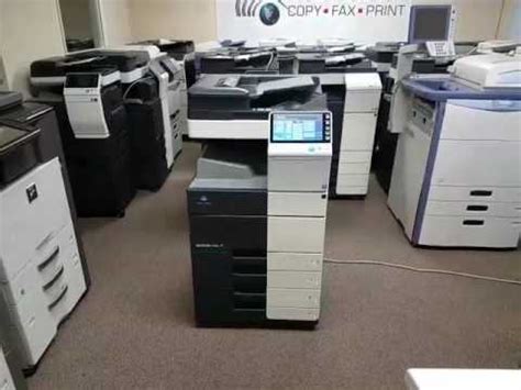 The optional individual verification and typical protected printing make it so you constantly recognize that's utilizing the photo copier and just what products are being created. Konica Minolta Service Bizhub C364 Telepites / Biz ...